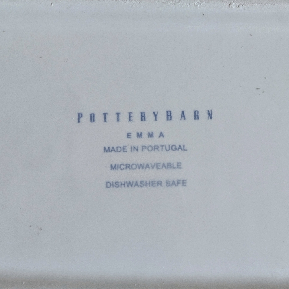 Pottery Barn Elegant Cream Butter Dish - Picture 11 of 13